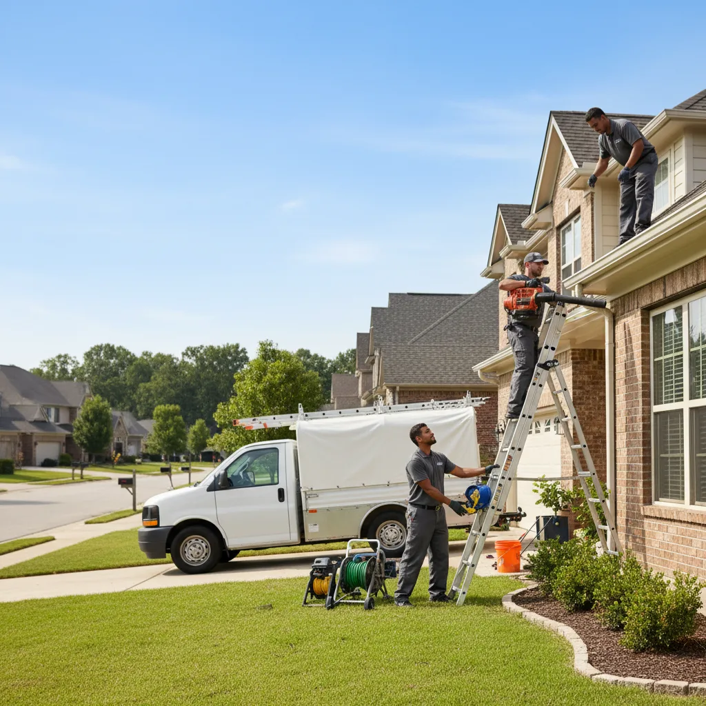 Home Gutter Service in Huntersville, NC near me